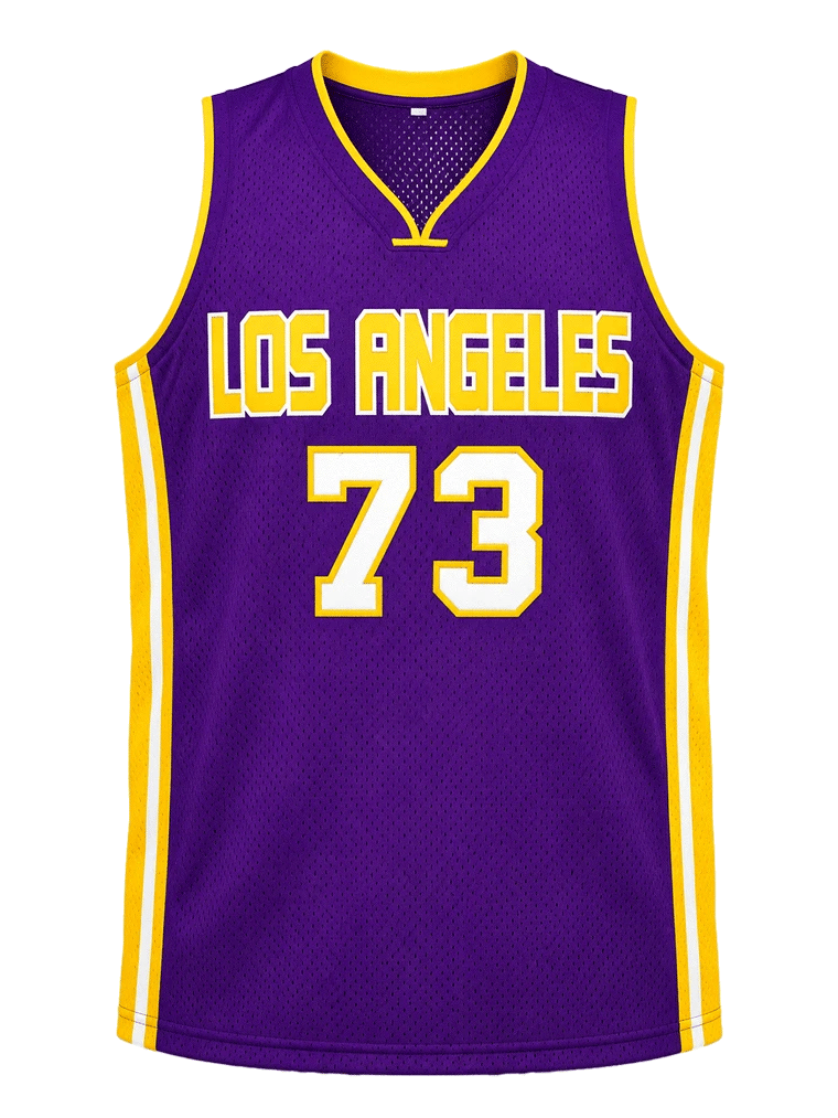 Dennis Rodman Signed Los Angeles Lakers Jersey (BECKETT) - 10