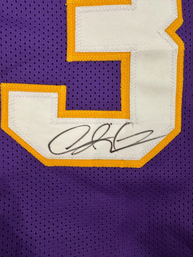 Dennis Rodman Signed Los Angeles Lakers Jersey (BECKETT) - 12