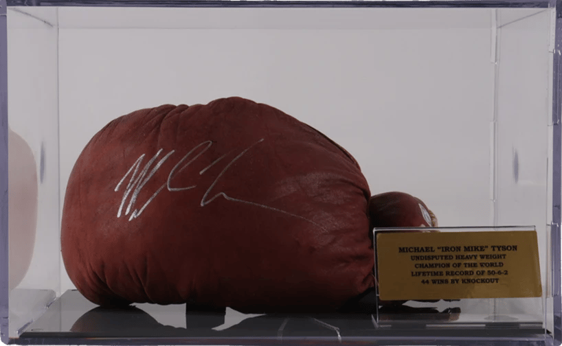 Mike Tyson signed Vintage Boxing Glove (PSA) - 3