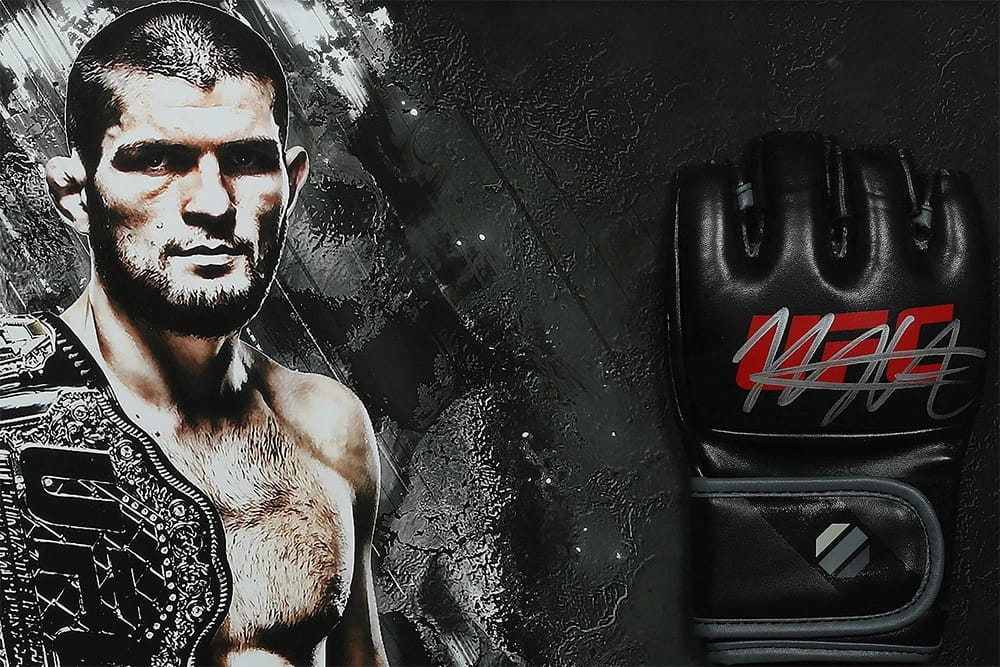 Khabib Nurmagomedov signed UFC glove (JSA) - 2