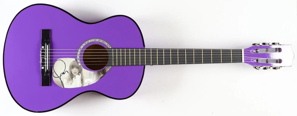 Taylor Swift Signed Acoustic Guitar (JSA) - 2