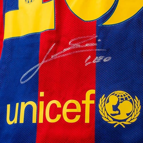 FC Barcelona Squad Signed 2014/15 Jersey - 6