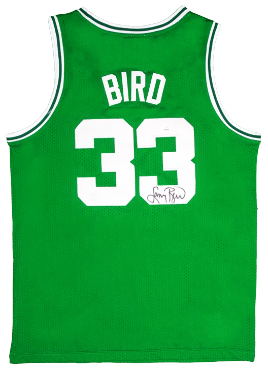 Larry Bird Signed Boston Celtics Jersey (JSA) - 4