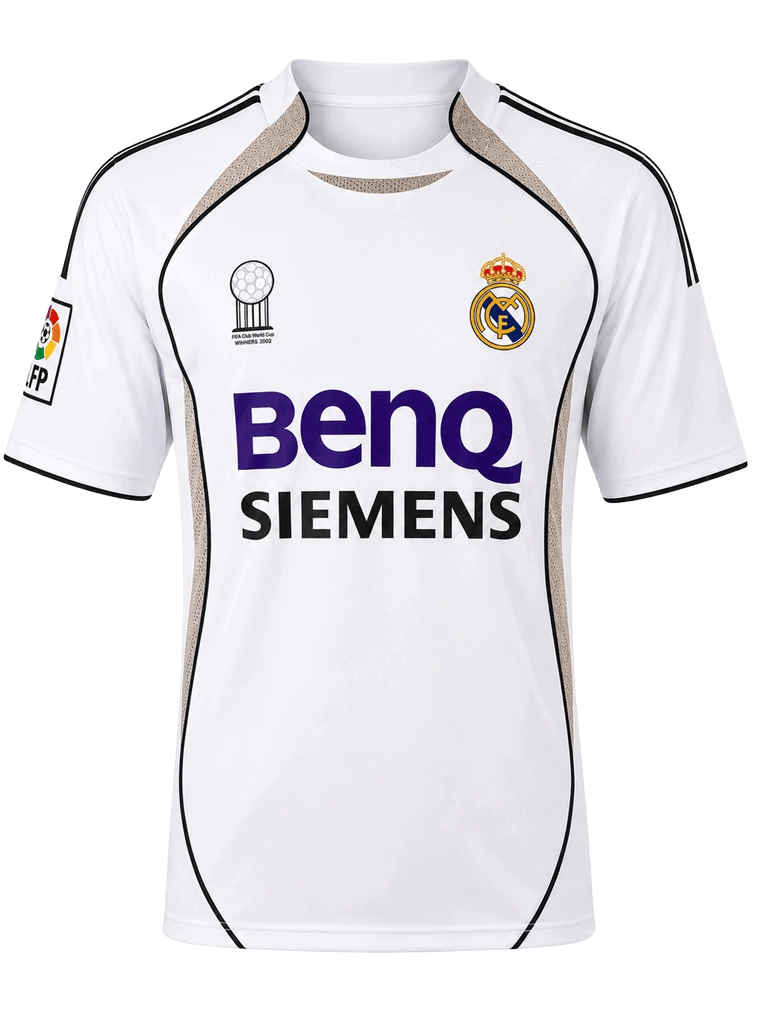 Roberto Carlos Signed 2006/07 Real Madrid Jersey (BECKETT) - 6
