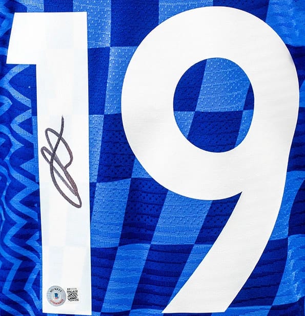 Mason Mount Signed 2021/22 Chelsea FC Jersey (BECKETT) - 5