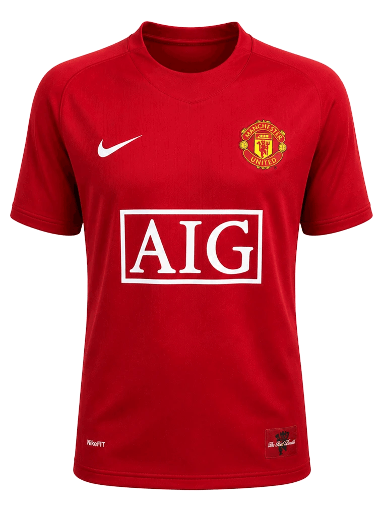 Wayne Rooney Signed 2007/08 Manchester United Jersey (BECKETT) - 6