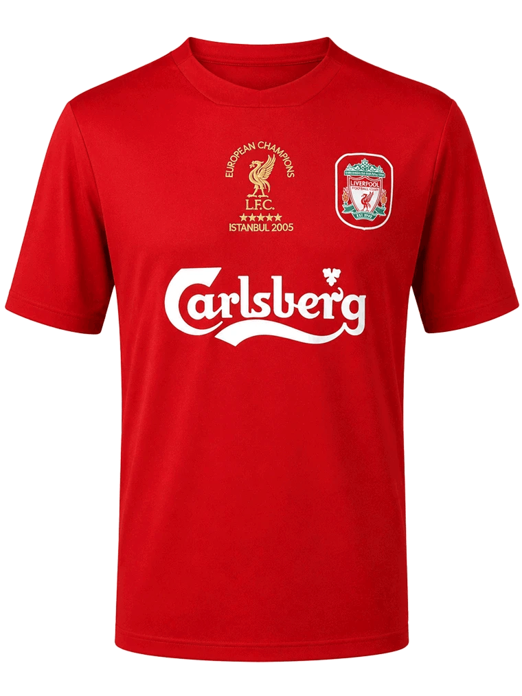 Steven Gerrard Signed 2004/05 Liverpool Jersey (BECKETT) - 6