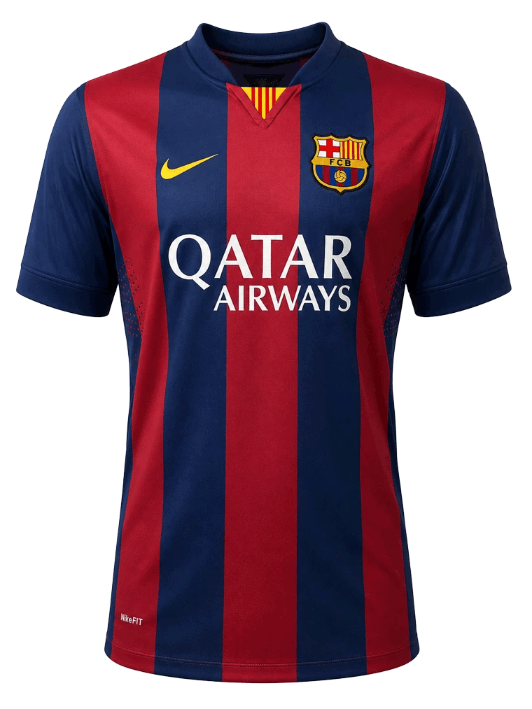 Andres Iniesta Signed 2014/15 FC Barcelona Jersey (BECKETT) - 6