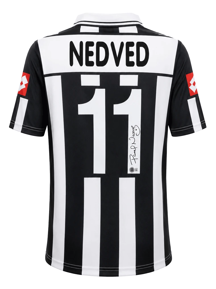 PAVEL NEDVED SIGNED 2002/03 JUVENTUS JERSEY (BECKETT) - 4