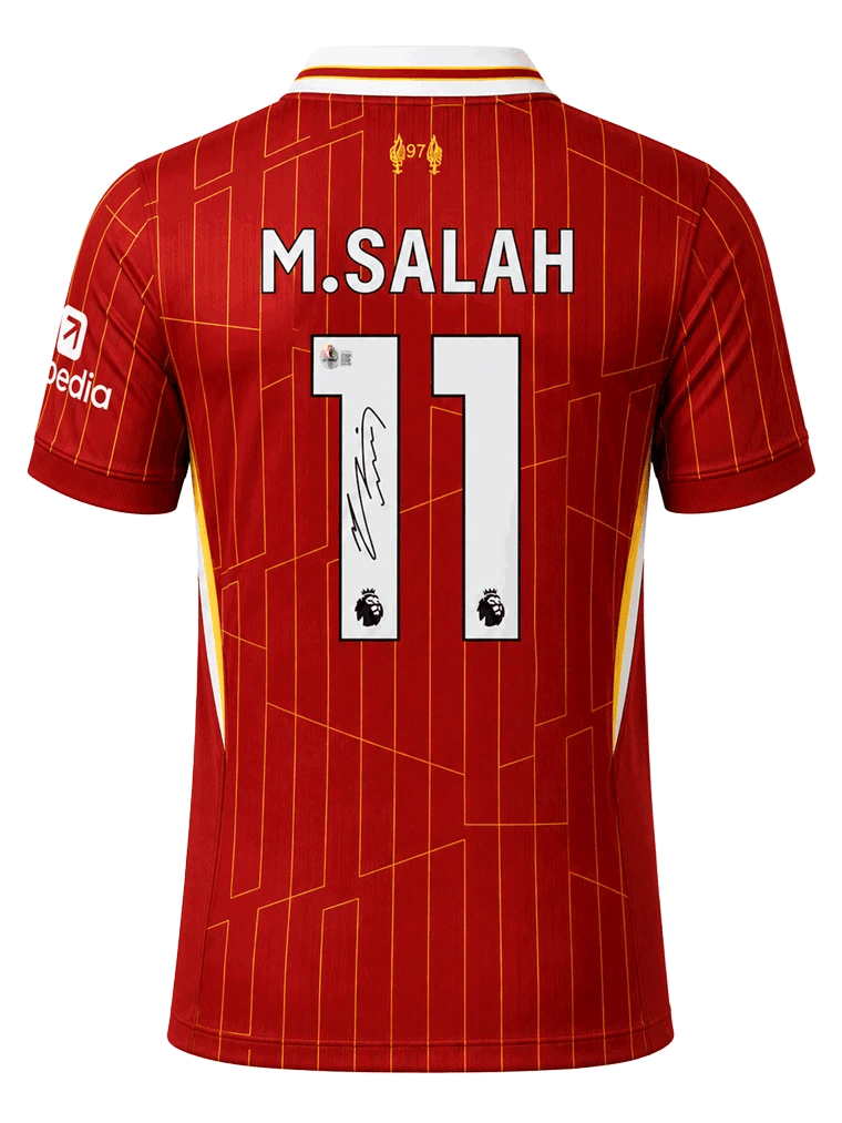 MOHAMED SALAH SIGNED 2024/25 LIVERPOOL JERSEY (BECKETT) - 4