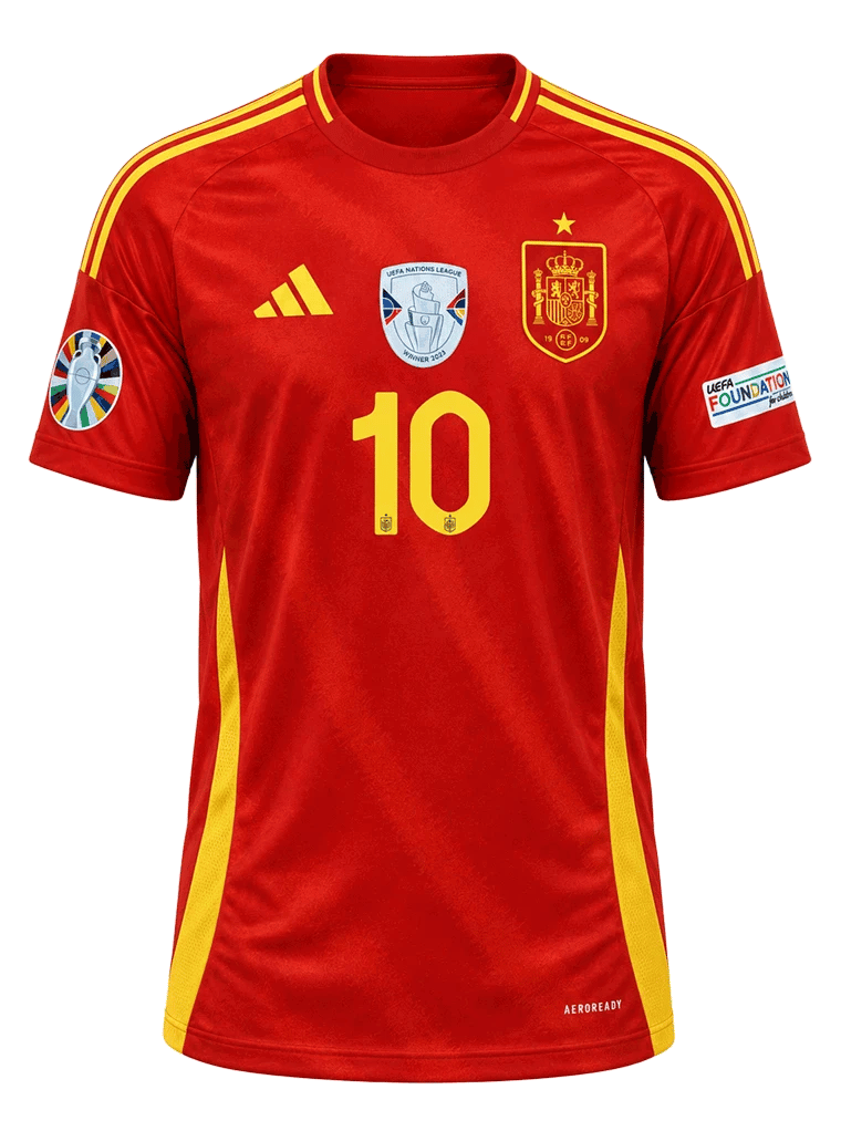 LAMINE YAMAL SIGNED 2025 SPAIN JERSEY - 5