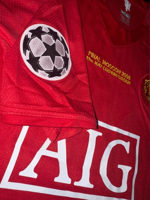 CRISTIANO RONALDO SIGNED 2007/08 MANCHESTER UNITED JERSEY (BECKETT) - 9