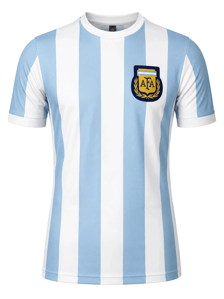 DIEGO MARADONA SIGNED 1986 ARGENTINA JERSEY (ICONS & BECKETT) - 5
