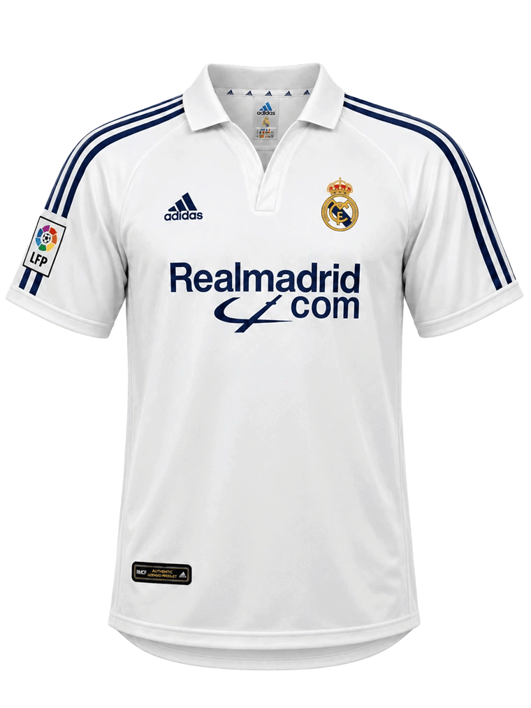 Zinedine Zidane Signed 2001/02 Real Madrid Jersey (Beckett) - 5