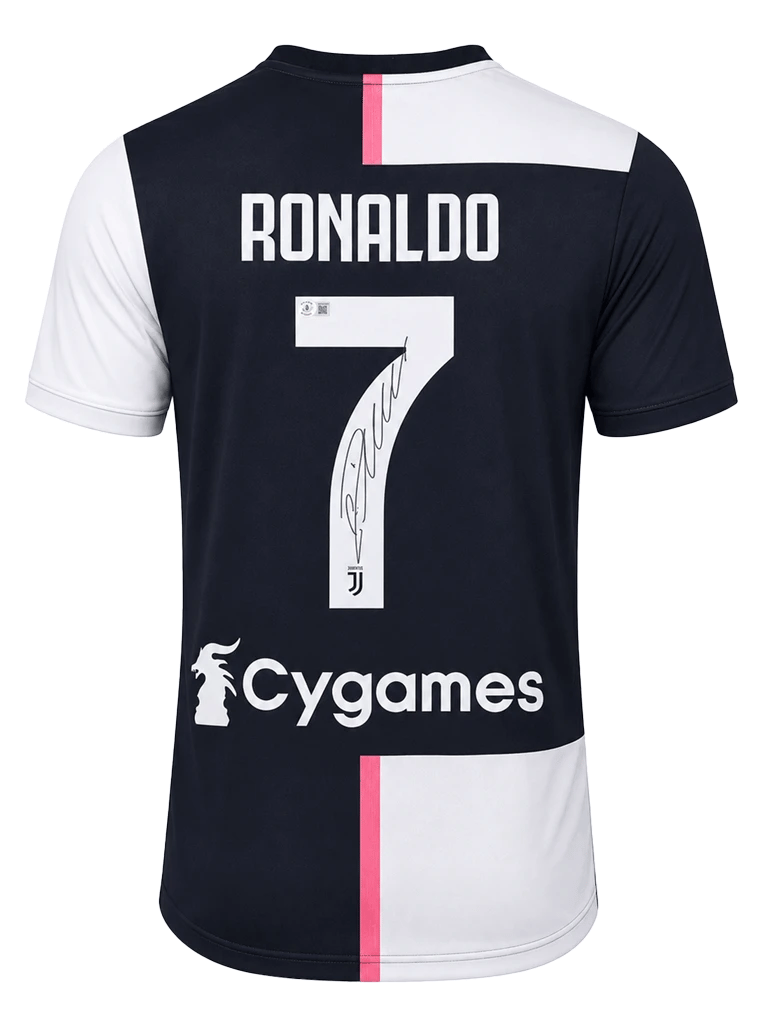 CRISTIANO RONALDO SIGNED 2019/20 JUVENTUS JERSEY (BECKETT) - 4