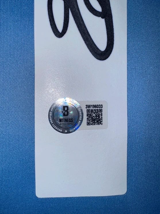 THIBAUT COURTOIS SIGNED 2024/25 REAL MADRID JERSEY (BECKETT) - 8