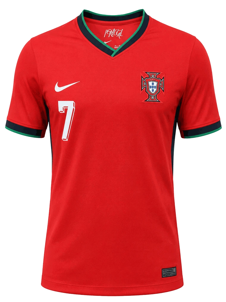 Cristiano Ronaldo Signed 2024 portugal Jersey (Beckett) - 5