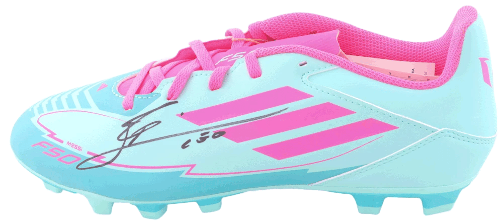 Lionel Messi Signed soccer boot (BECKETT) - 2