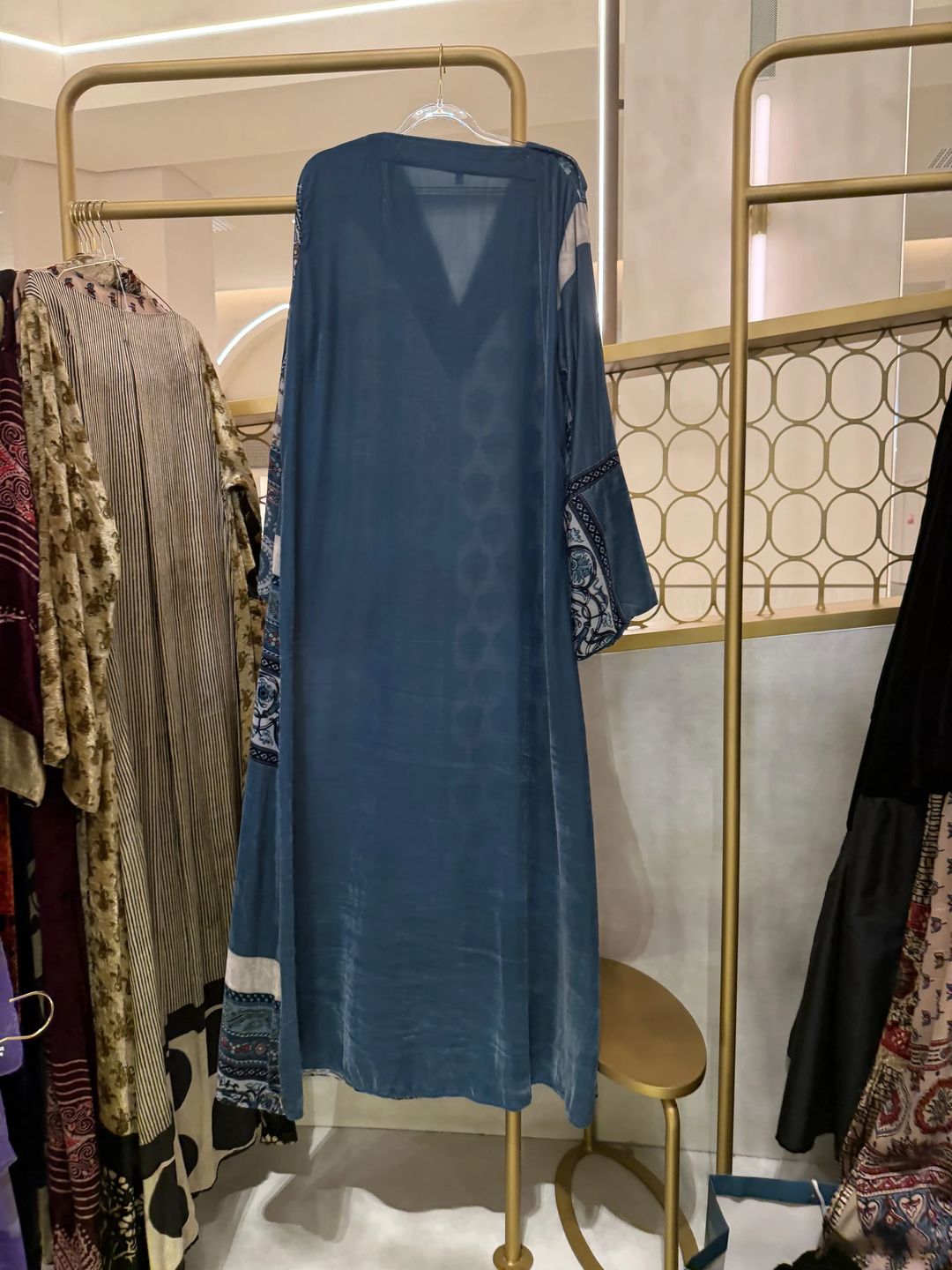 Micro Velvet Kaftan - 3