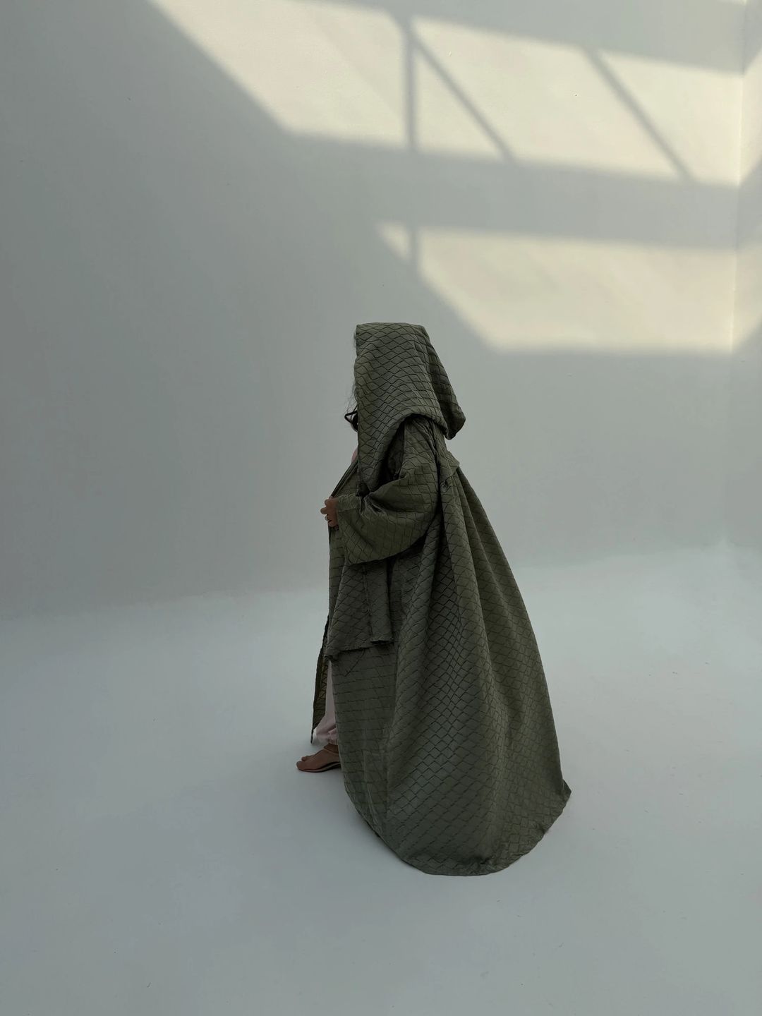 Light Hoodie Abaya H10 - 7