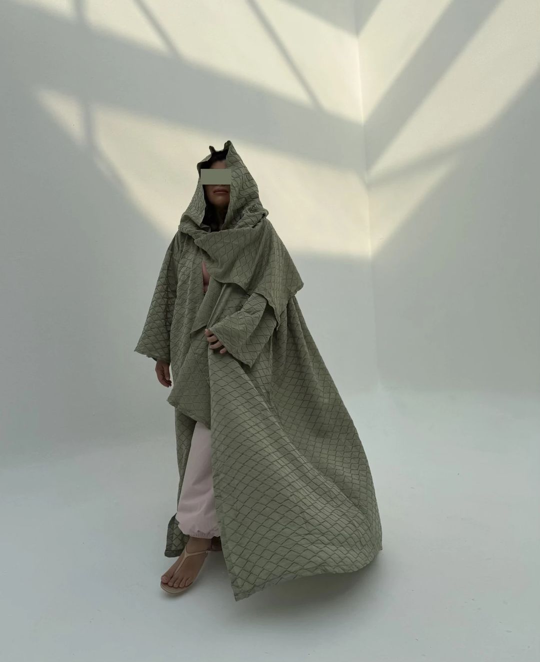 Light Hoodie Abaya H10 - 6