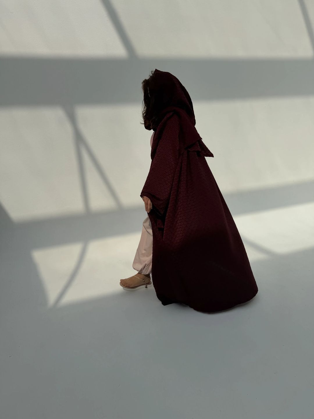 Light Hoodie Abaya H1 - 5