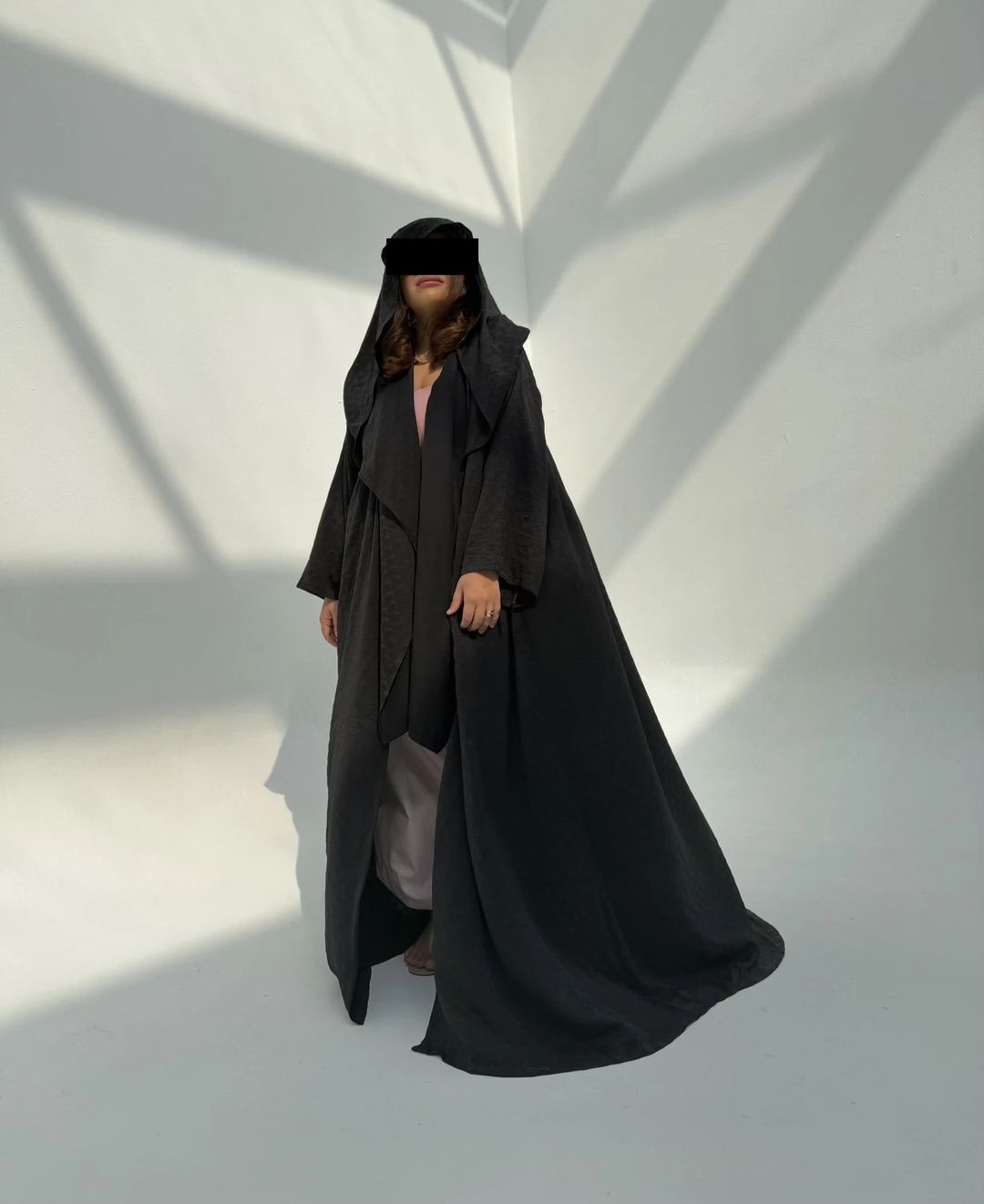 Light Hoodie Abaya H3 - 8