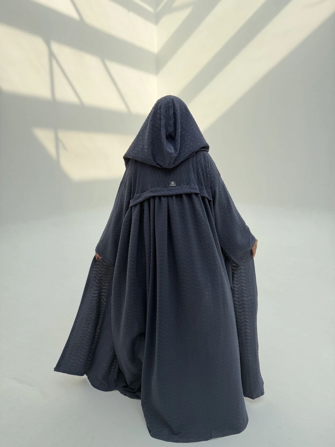 Light Stretch Hoodie Abaya H8 - 5