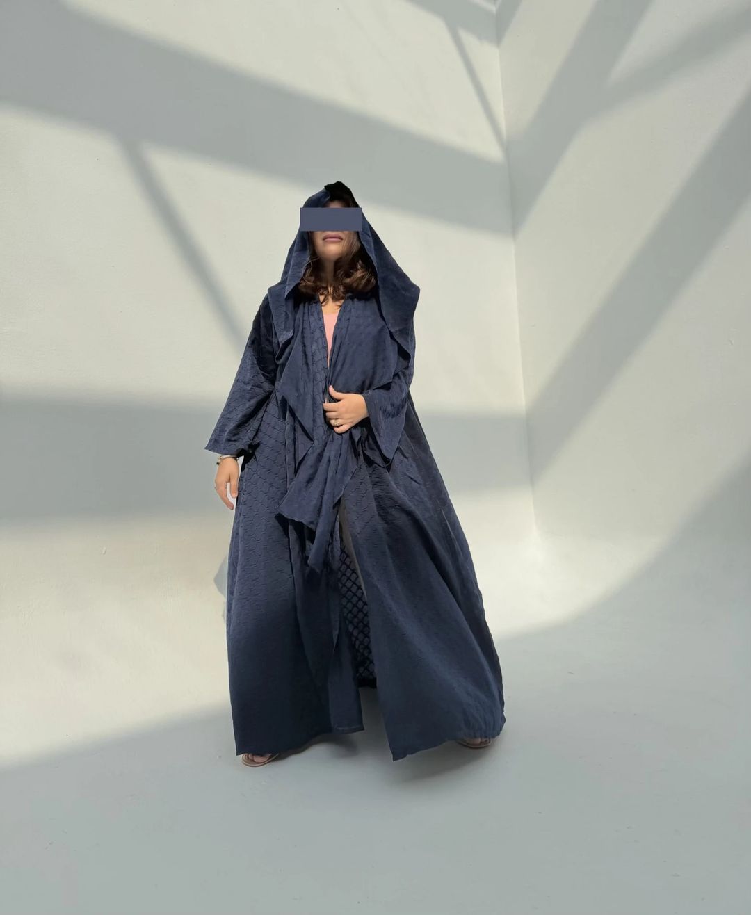 Light Hoodie Abaya H4 - 4