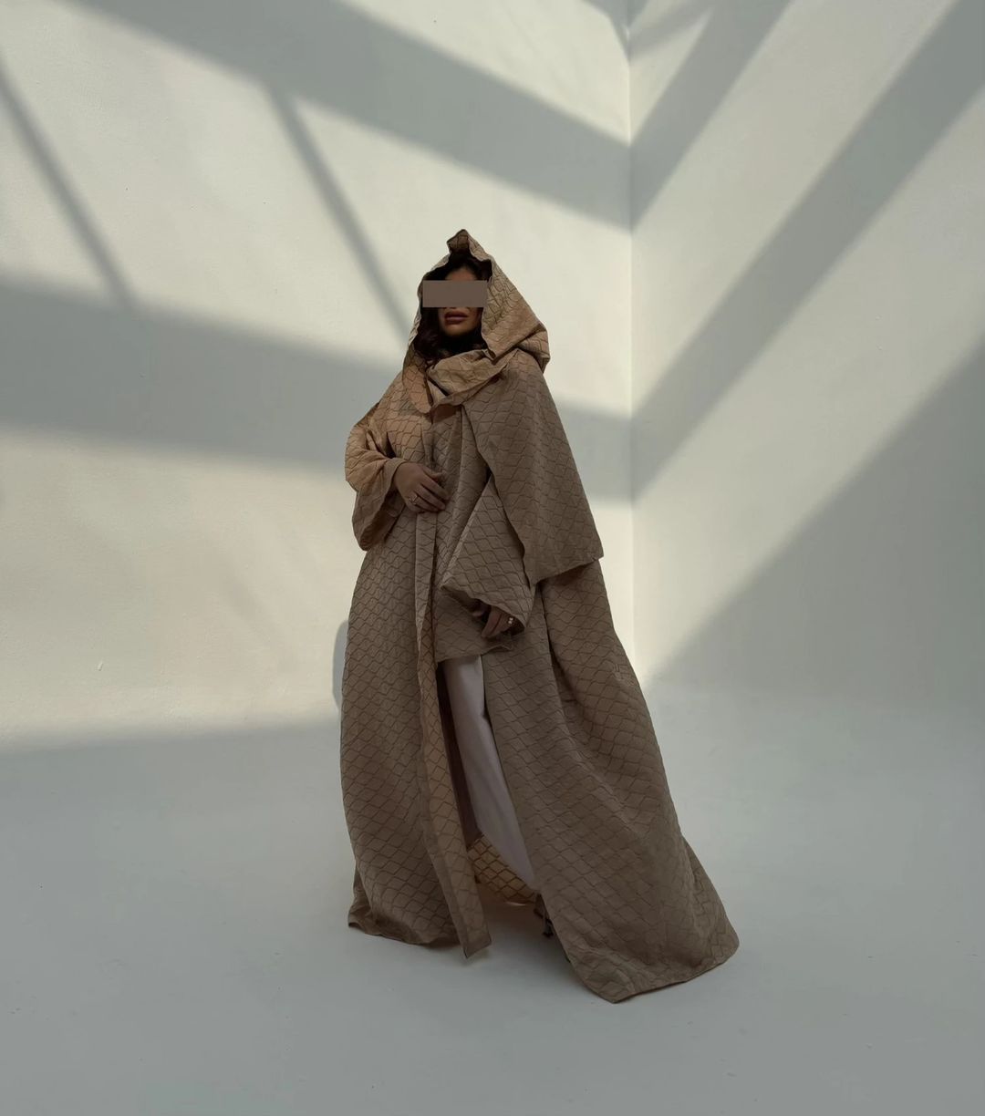 Light Hoodie Abaya H6 - 7