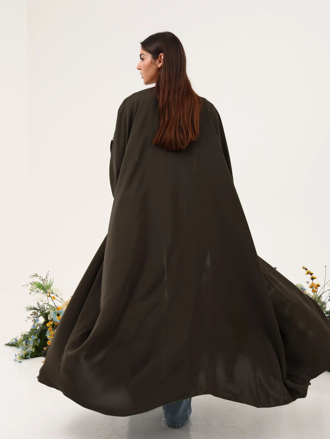 Nada Abaya with Knot N4 - 3