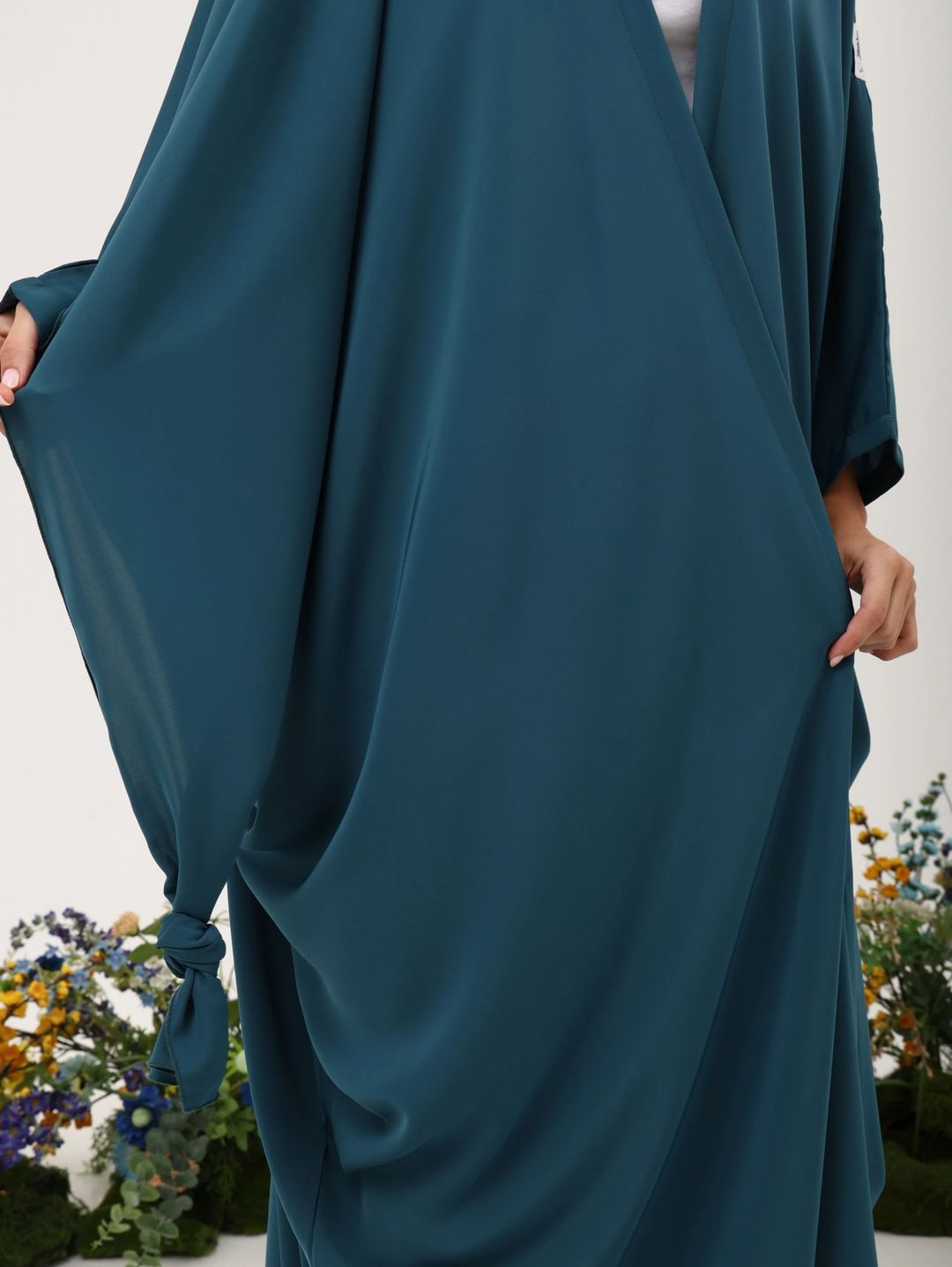 Nada Abaya with Knot N5 - 3