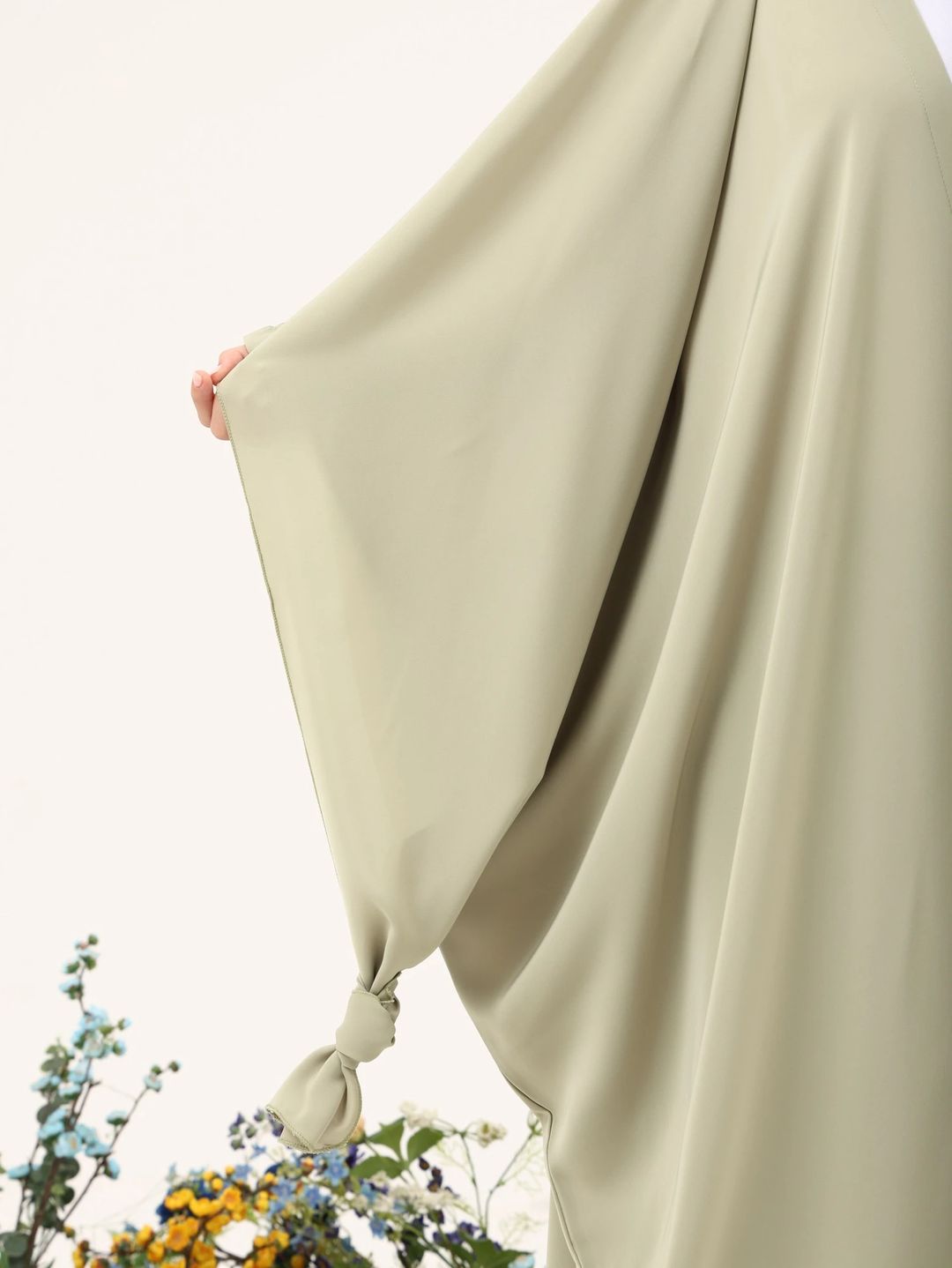 Nada Abaya with Knot N9 - 5