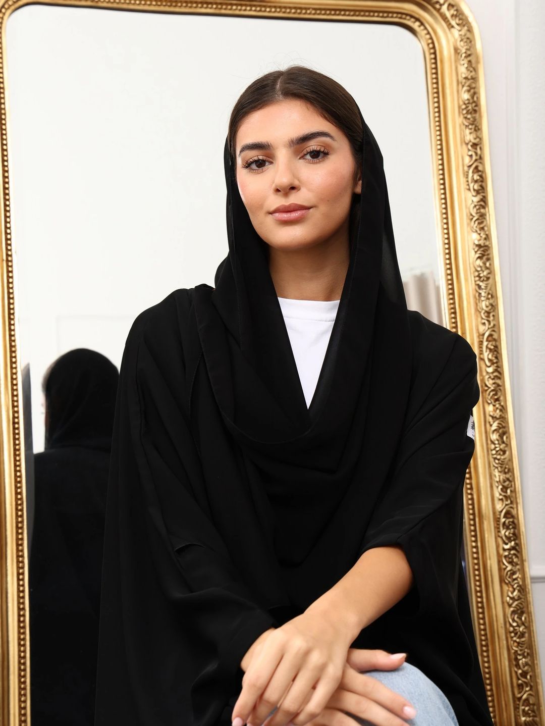 Nada Abaya with Knot N6 - 9