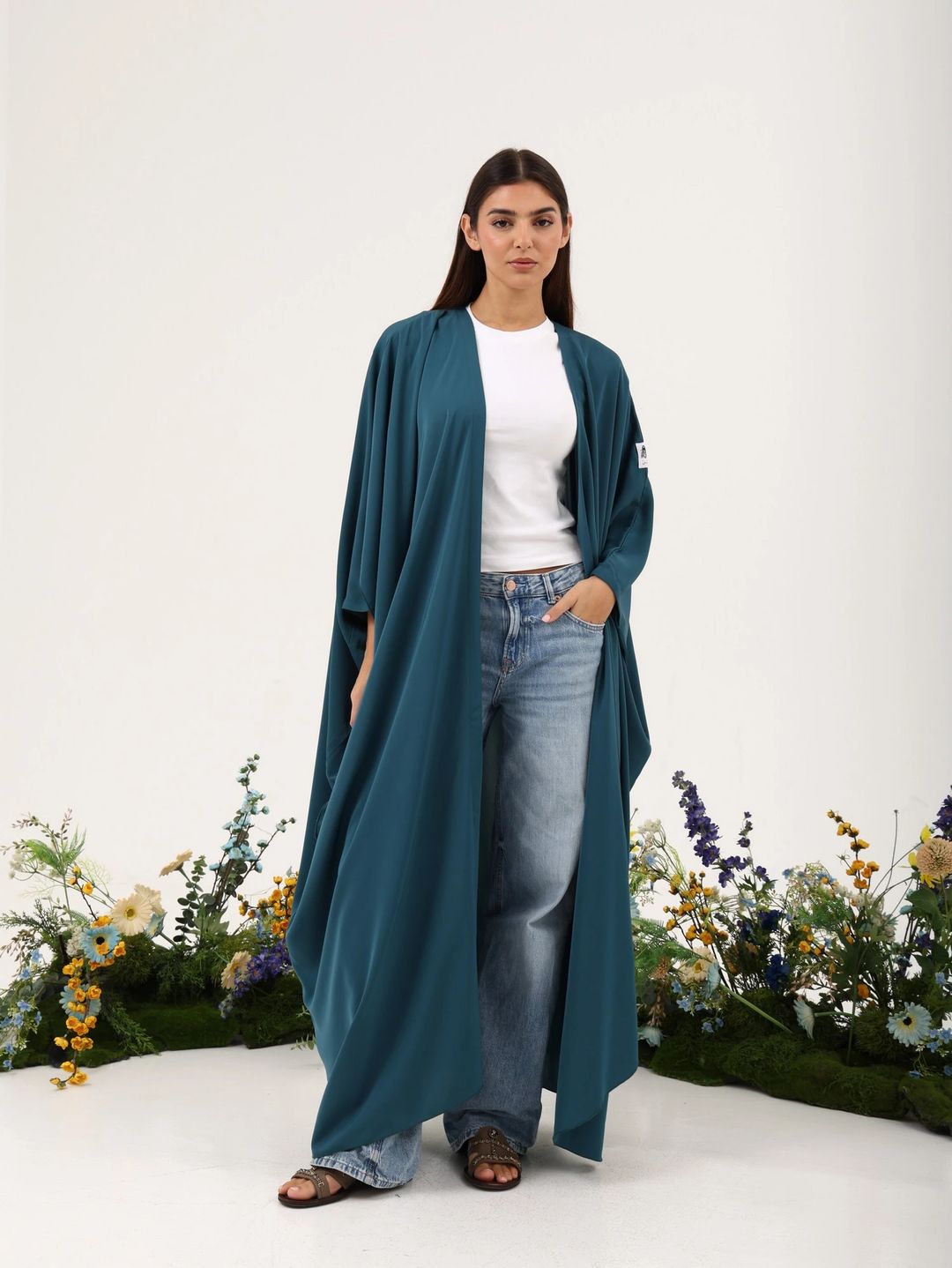Nada Abaya with Knot N5 - 7