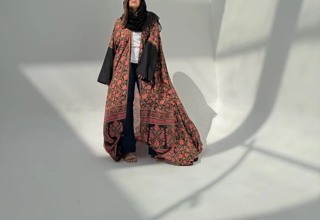 Silk Abaya M43 - 1