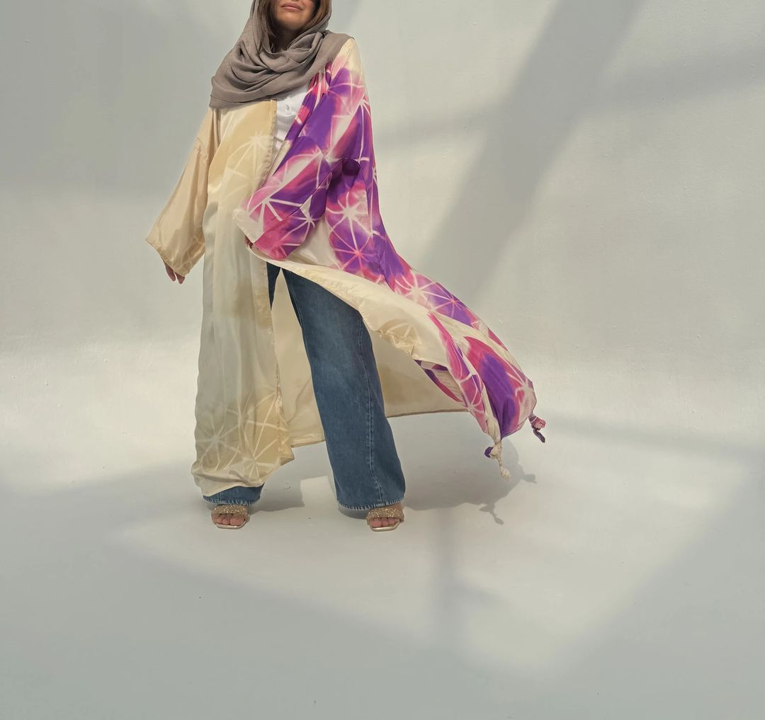 Silk Abaya C46 - 1