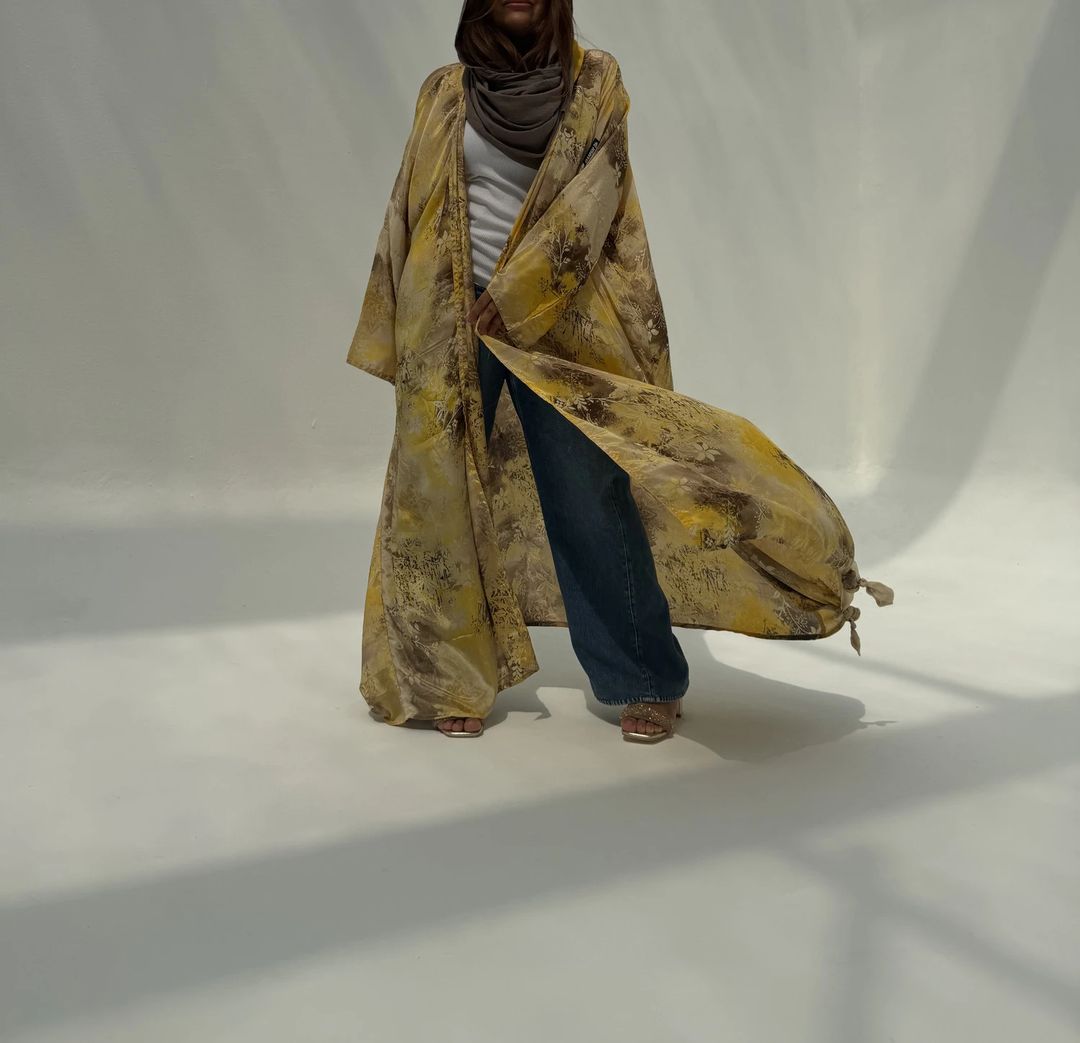 Silk Abaya C34 - 5