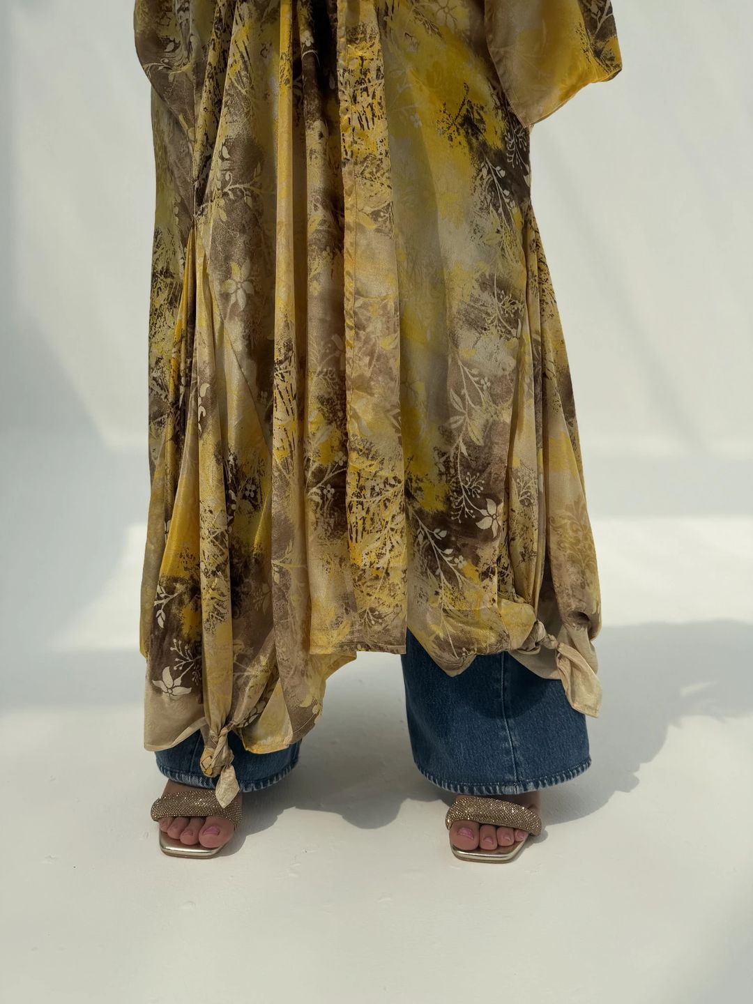 Silk Abaya C34 - 4