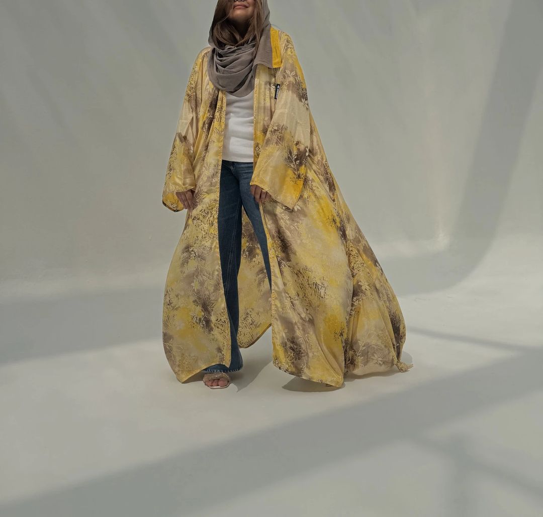 Silk Abaya C34 - 1