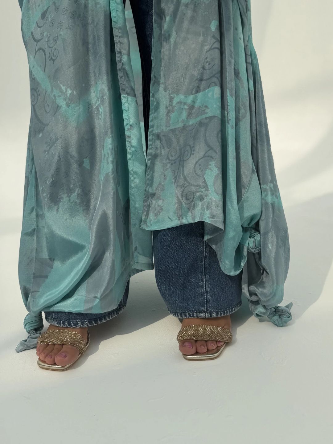 Silk Abaya C41 - 3
