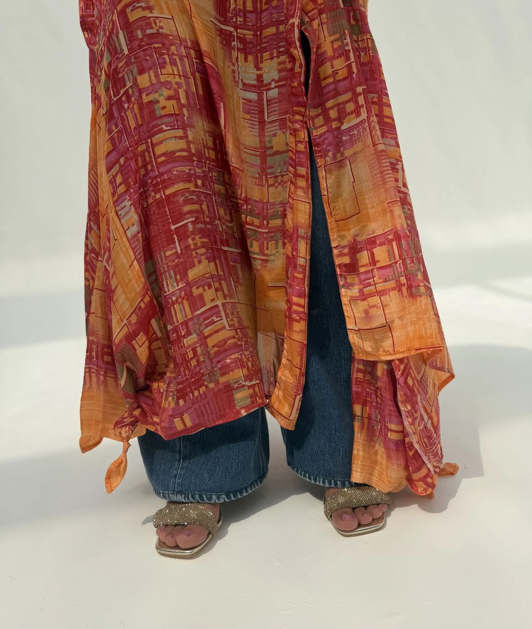 Silk Abaya C33 - 4