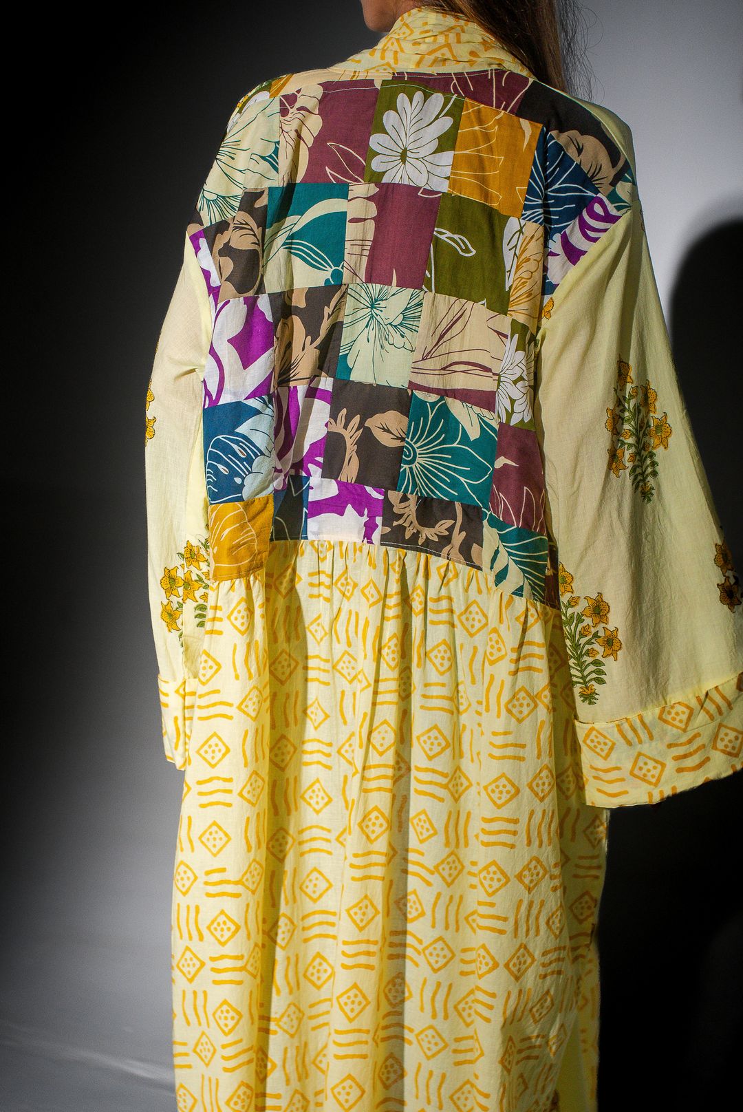 Abaya w Chiffon Tarha B12 - 5