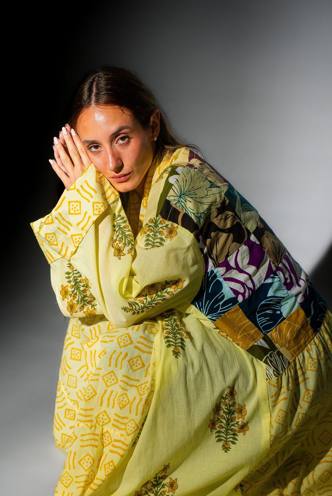 Abaya w Chiffon Tarha B12 - 7