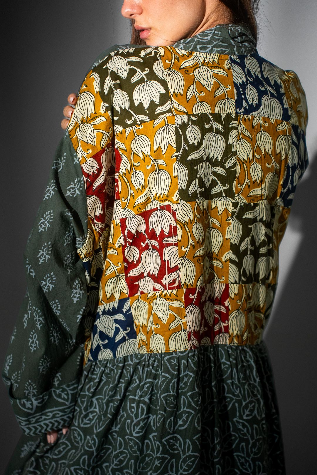 Abaya w Chiffon Tarha B3 - 4