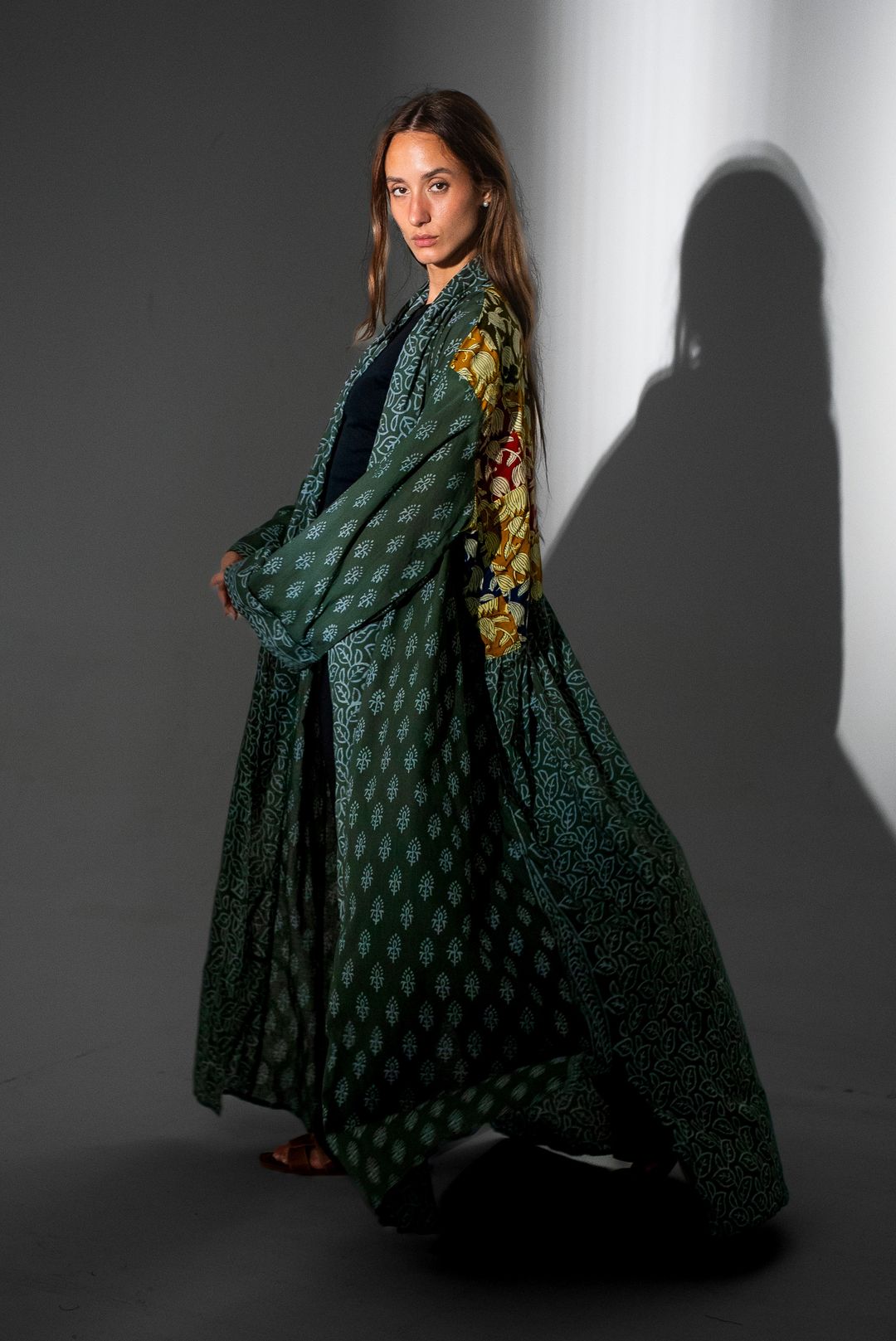 Abaya w Chiffon Tarha B3 - 2