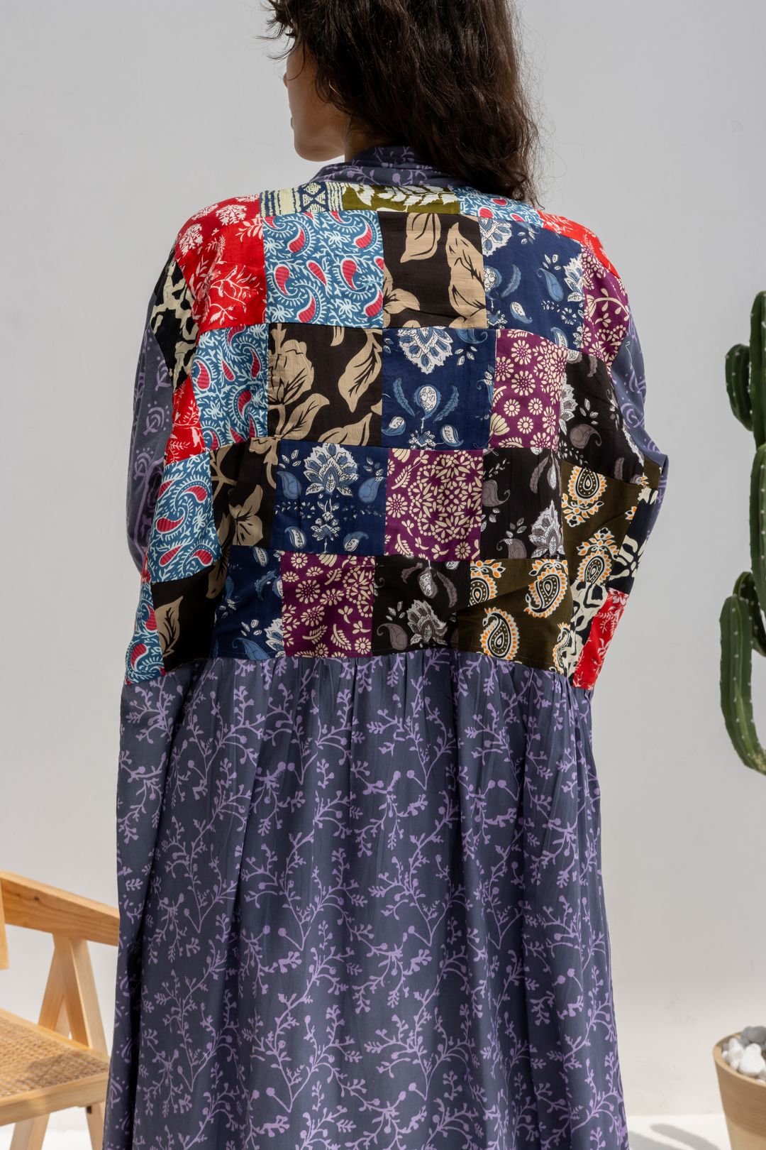 Abaya w Chiffon Tarha B2 - 7