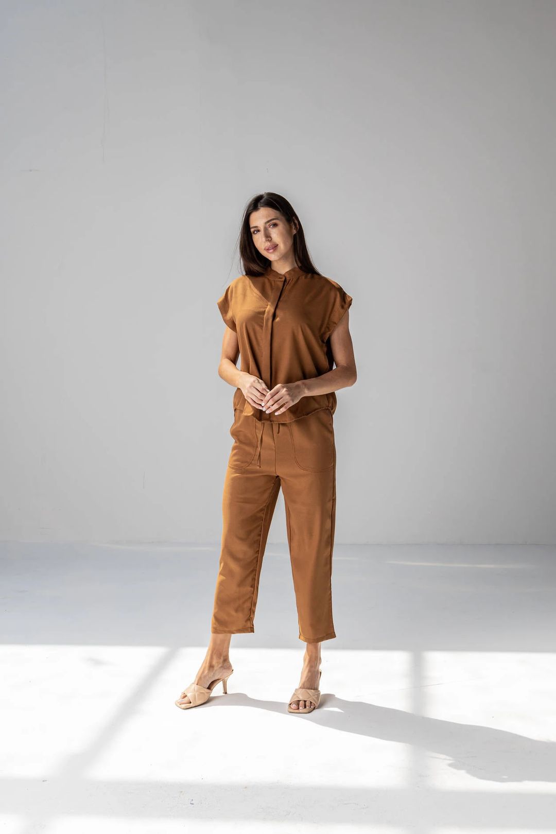 Women’s Crepe Two-Piece Set – Modest Daily Wear | R2012 - 7