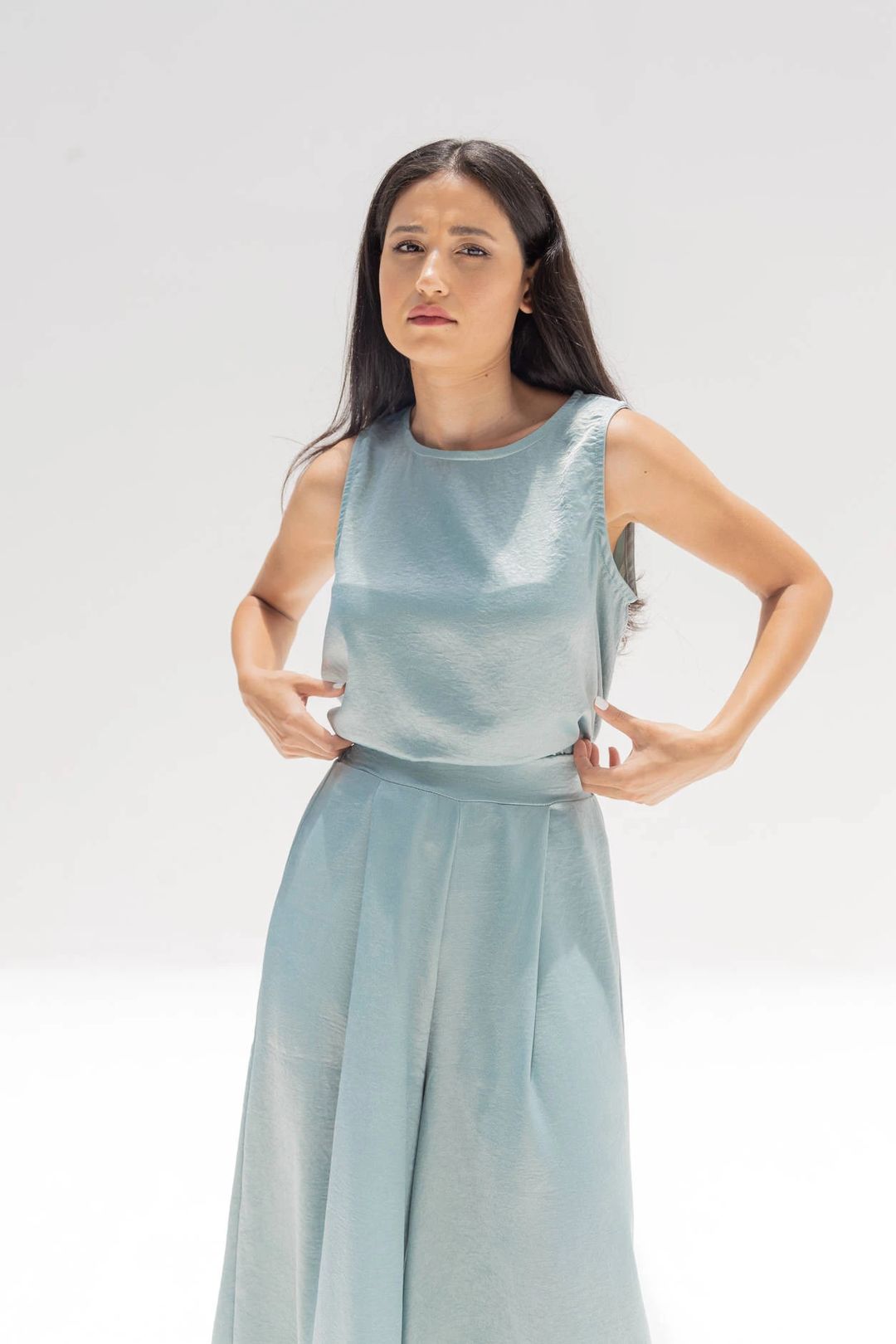 Women’s Crepe Two-Piece Set – Structured Soft Fit | 4216 - 5