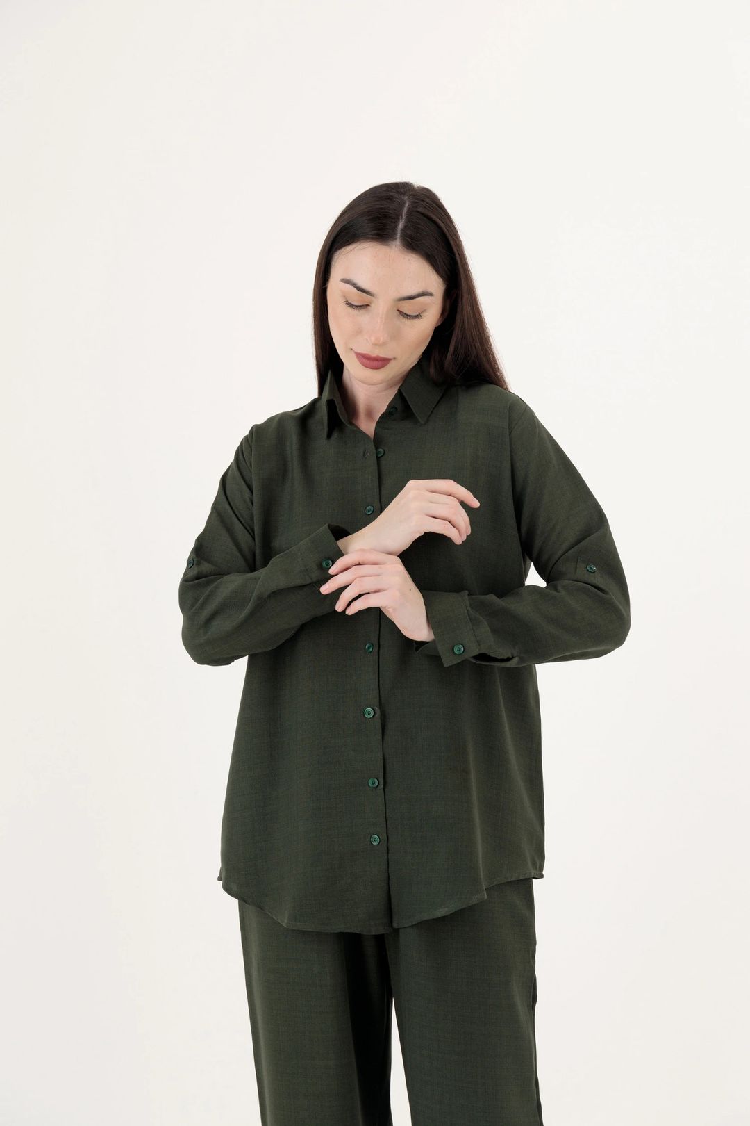 Women’s Linen Travel Set – Shirt & Pants | TR20 - 8